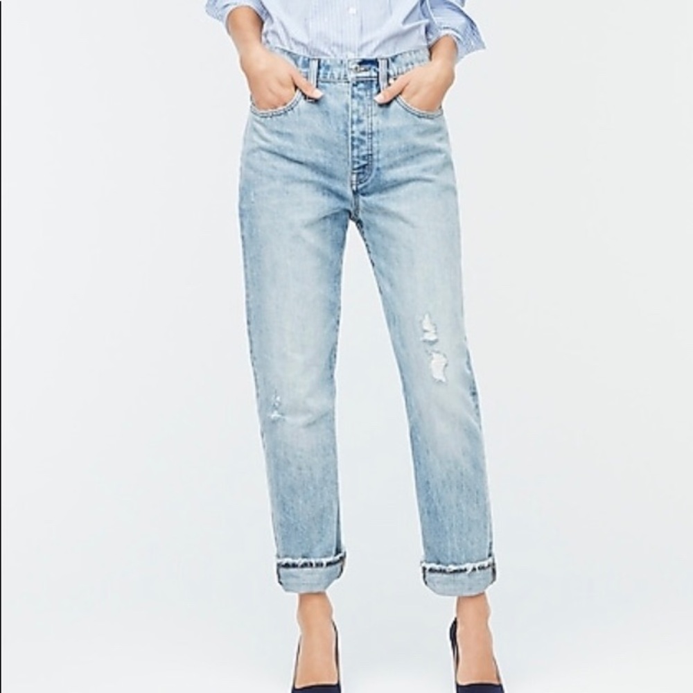 J Crew boyfriend jeans